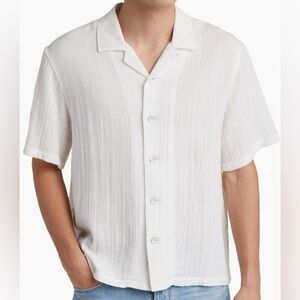 Rag & Bone Avery Short Sleeve Button Up Shirt